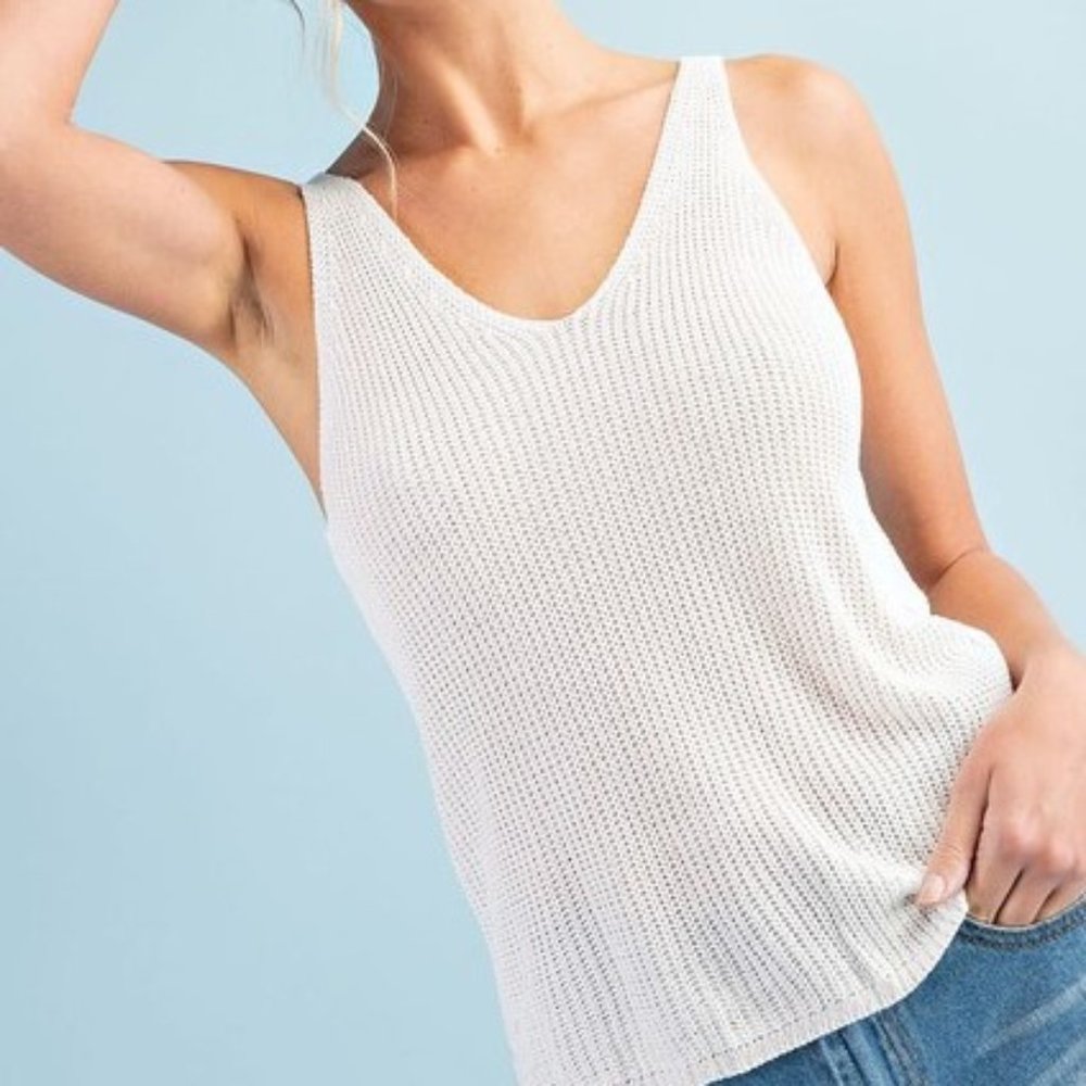The Kitty Knit Tank